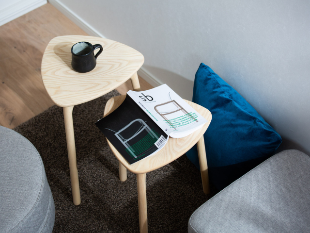 BIO Stool High・Low ビオ スツール ハイ・ロー 平田椅子製作所/木製 板座