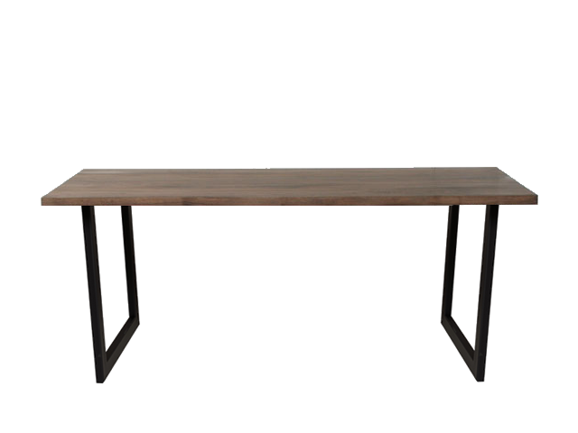 DT03ダイニングテーブル/25mm天板節有り HTD FURNITURE 無垢 スチール