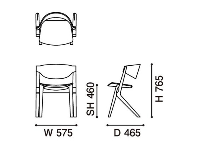 SCOUT CHAIR スカウトチェア KARIMOKU NEW STANDARD カリモクニュースタンダード