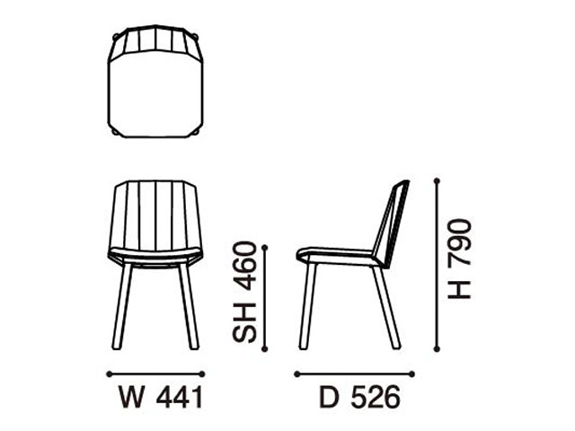 COLOUR WOOD SIDECHAIR カラーウッドサイドチェア KARIMOKU NEW STANDARD カリモクニュースタンダード／椅子