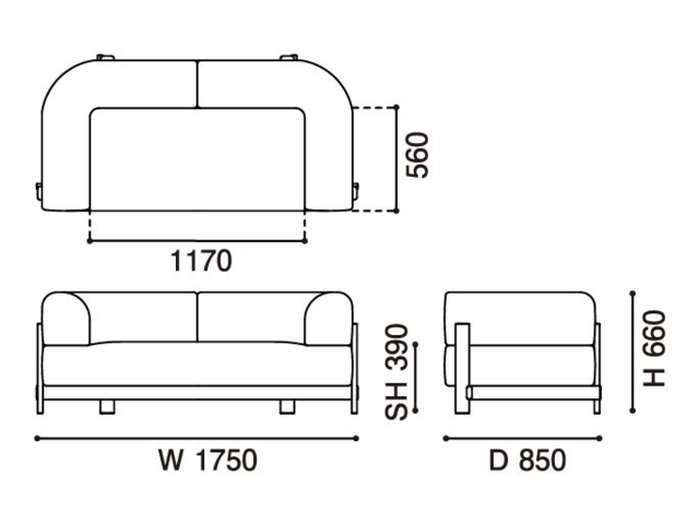 ELEPHANT SOFA 2-SEATER エレファントソファ2人掛け KARIMOKU NEW STANDARD カリモクニュースタンダード／ソファ