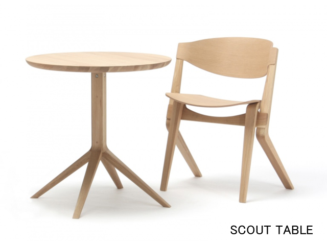 KARIMOKU NEW STANDARD SCOUT BISTRO TABLE SQUARE / カリモク