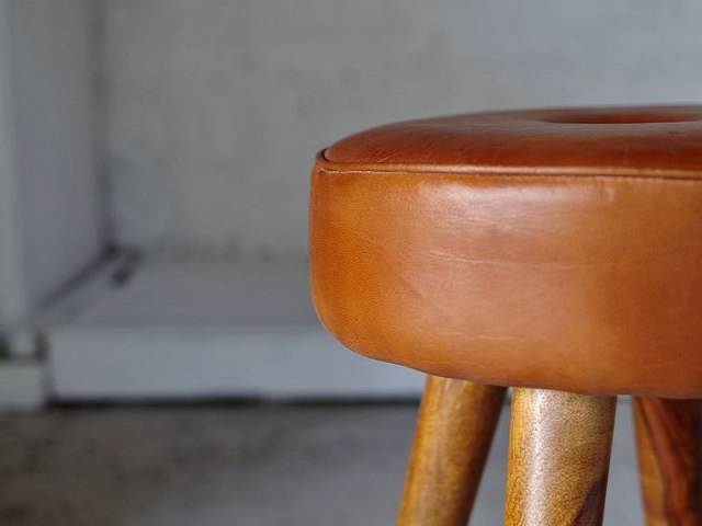SF LEATHER STOOL SF レザースツール LIFE FURNITURE ライフファニチャー