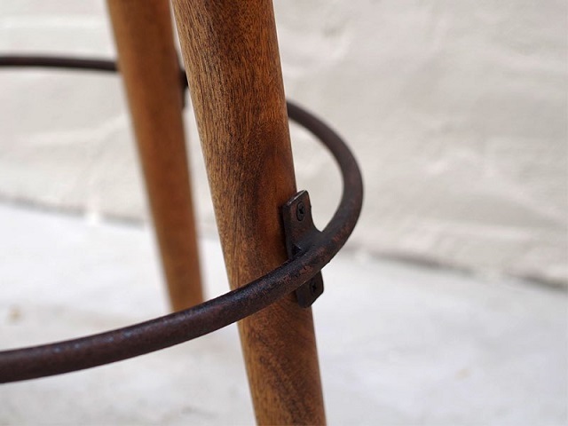 SF LEATHER HIGH STOOL SFレザーハイスツール LIFE FURNITURE ライフファニチャー