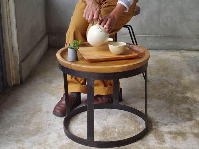 CY IRON COFFEE TABLE S・Lセット CYアイアンコーヒーテーブル S・L  