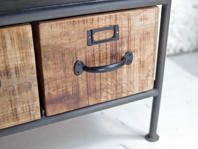 IRON WOODEN TV BOARD アイアンウッデンテレビボード LIFE