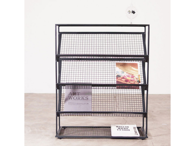 IRON DISPLAY MAGAZINE RACK アイアンディスプレイマガジンラック LIFE FURNITURE ライフファニチャー/シェルフ