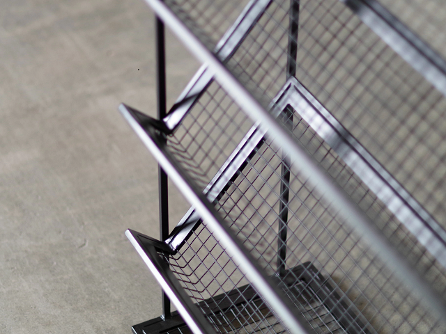 IRON DISPLAY MAGAZINE RACK アイアンディスプレイマガジンラック LIFE FURNITURE ライフファニチャー/シェルフ