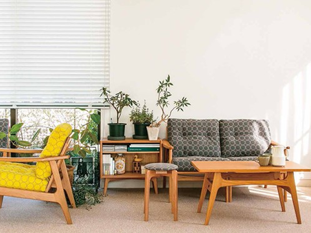 マルニ60、オークフレームコーヒーテーブル90 マルニ60 オークフレームコーヒーテーブル90 | インテリア