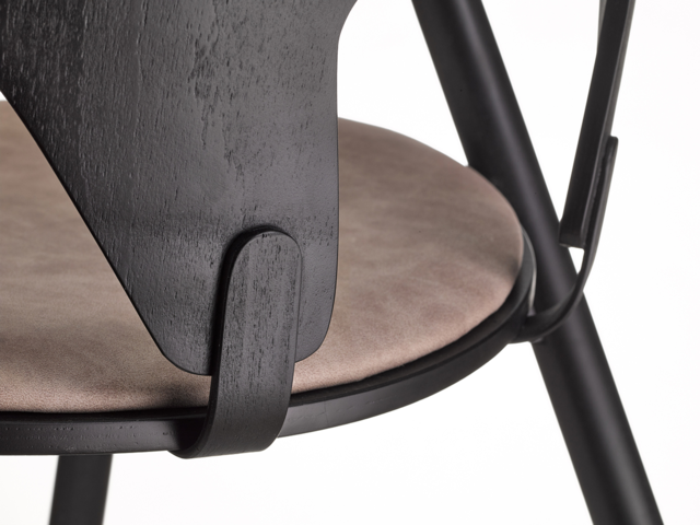 WOODPECKER chair ウッドペッカーチェア moda en casa モーダエンカーサ 椅子 北欧系 ブラック
