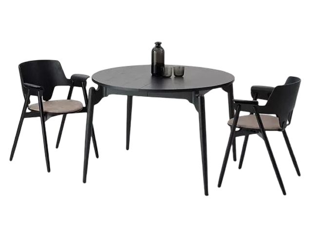 WOODPECKER TABLE ウッドペッカー テーブル オーク moda en casa モーダエンカーサ/天然木 ブラック