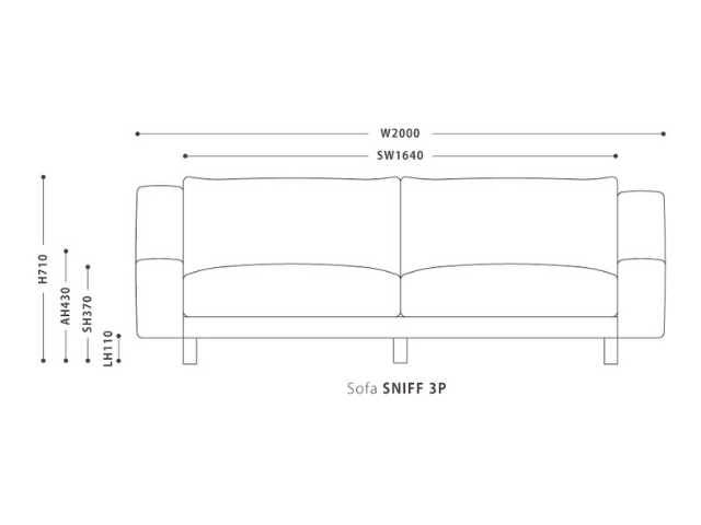 SOFA SNIFF ソファ スニフ NOWHERE LIKE HOME ノーウェアライクホーム