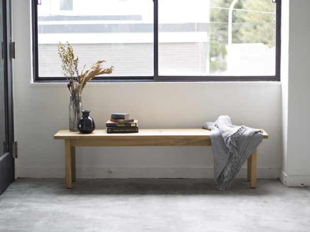 Bench TUSKER Wood ベンチ タスカ― ウッド NOWHERE LIKE HOME ノーウェアライクホーム1200 1600 板座