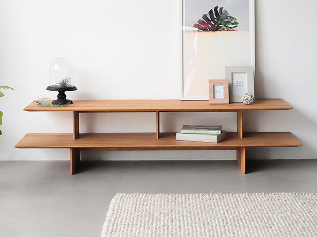 TV Board RIDGELINE II テレビボード リッジライン NOWHERE LIKE HOME ノーウェアライクホーム ナチュラル シェルフ