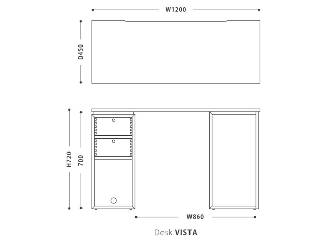 DESK VISTA デスク ビスタ NOWHERE LIKE HOME ノーウェアライクホーム