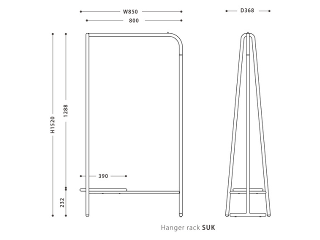 HANGER RACK SUK ハンガーラック スーク NOWHERE LIKE HOME ノーウェアライクホーム
