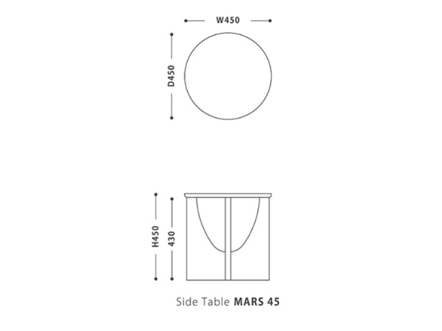 Side table MARS