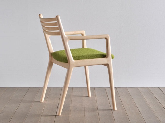 スリット アームチェア SIKI FURNITURE シキファニチア／椅子