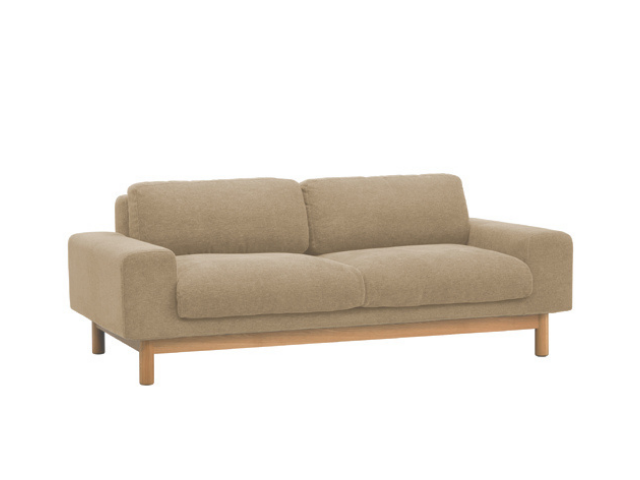 bulge sofa 2seater バージュソファ2人掛け SIEVE シーブ/カバーリング 開梱設置無料