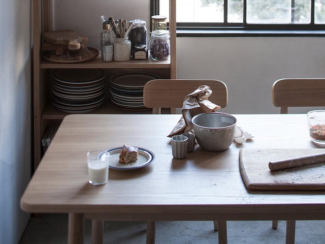 saucer dining table  Msize・Lsize ソーサー ダイニングテーブル Mサイズ・Lサイズ SIEVE シーブ/テーブル