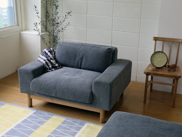 bulge sofa 1seater バージュソファ 1人掛け SIEVE シーブ