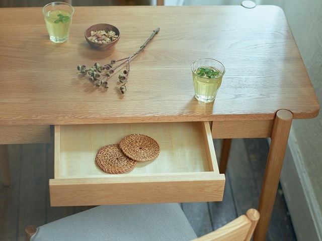 dent dining table デントダイニングテーブル SIEVE シーブ/オーク
