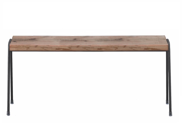 L BENCH Lベンチ FACT ファクト 杉山製作所／アイアン 古材