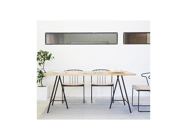 TRIPOD DINING TABLE トライポッドダイニングテーブル CoFe 杉山製作所／アイアン