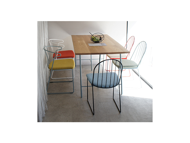 felice CHAIR mio 410 フェリーチェチェアミオ410 felice フェリーチェ 杉山製作所／椅子 アイアン 村澤一晃