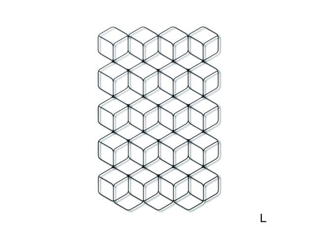 Wall Deco S・L・2×5・3×5 ウォールデコ Fe 杉山製作所/アイアン 壁飾り