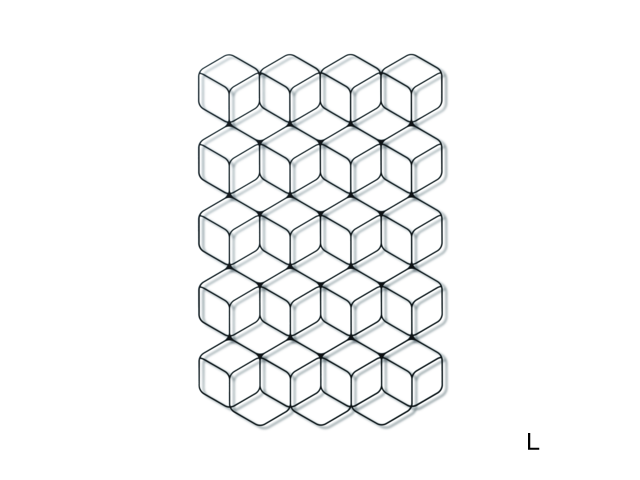 Fe Wall Deco L S 2×5 3×5  ウォールデコ 壁掛けオブジェ 杉山製作所/アイアン/壁飾り