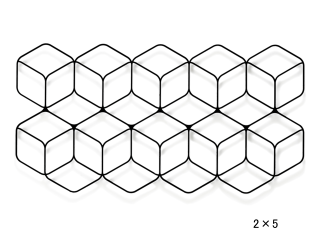 Wall Deco S・L・2×5・3×5 ウォールデコ Fe 杉山製作所/アイアン