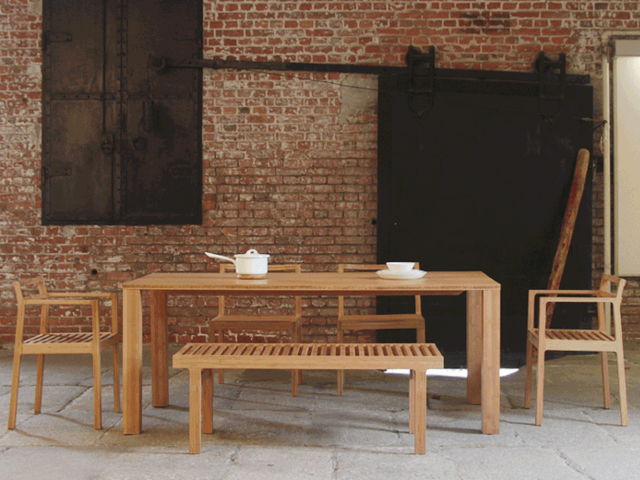 SOLID DINING TABLE ソリッドダイニングテーブル 150・180 TEORI テオリ 和