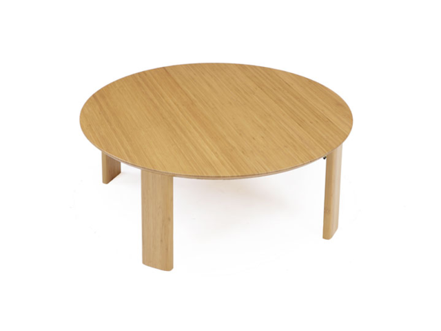 ちゃぶ台 リビングテーブル 円形　800 TEORI テオリ 和 折りたたみ