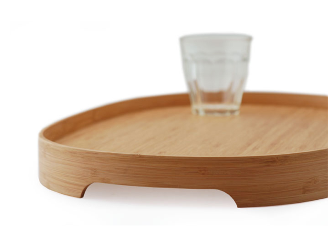 BON ボン TEORI テオリ 竹 和 お盆 食卓 円形 軽量