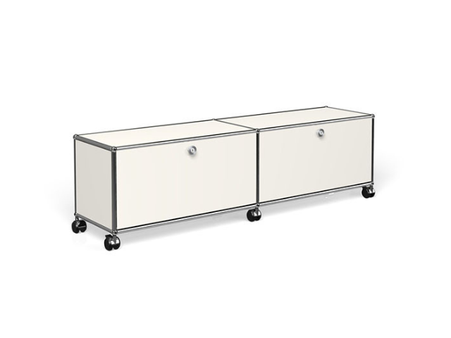 USM Haller ユーエスエム ハラー テレビボード ピュアホワイト 高価値セリー 美品USMハラーピュアホワイトTVボードテレビボード