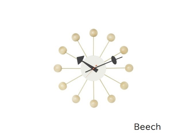 Ball Clock ボールクロック vitra ヴィトラ ジョージネルソン George Nelson 掛け時計