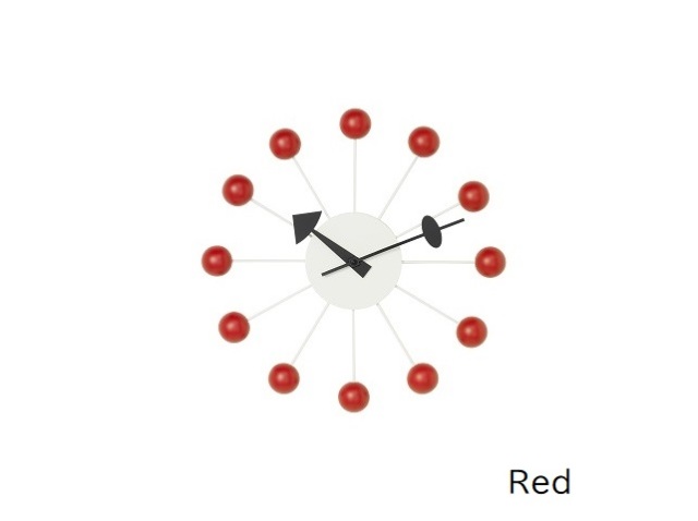 Ball Clock ボールクロック vitra ヴィトラ ジョージネルソン George Nelson 掛け時計