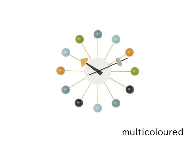Ball Clock ボールクロック vitra ヴィトラ ジョージネルソン George Nelson 掛け時計
