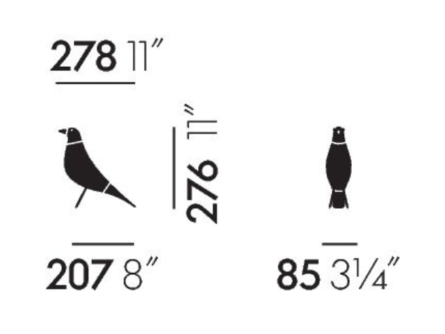 Eames House Bird イームズ ハウス バード vitra ヴィトラ チャールズ&レイ・イームズ 民藝 民芸 オブジェ