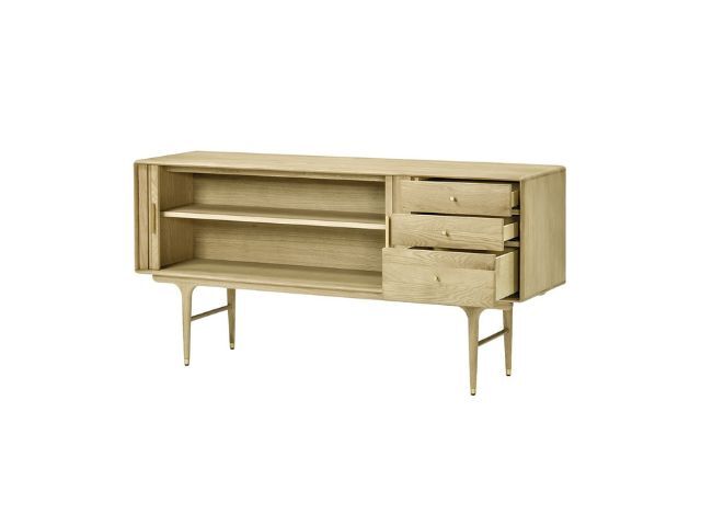 開梱設置無料】 JULIE SIDEBOARD WHITE OAK ジュリーサイドボード
