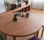 COCCO ダイニングテーブル 126 DENTOU KOUGEI 伝統工芸/無垢材 森宣雄