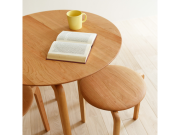 LISCIO スツール DENTOU KOUGEI 伝統工芸 無垢材 森宣雄 スタッキング リッショ