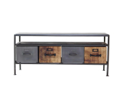 IRON WOODEN TV BOARD アイアンウッデンテレビボード LIFE FURNITURE ライフファニチャー