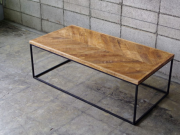 HERRINGBONE TABLE ヘリンボーンコーヒーテーブル LIFE FURNITURE ライフファニチャー