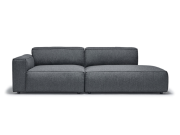 【開梱設置無料】BAKER MODULAR SOFA ベイカー モジュラーソファ 3人掛け moda en casa モーダエンカーサ/北欧 片肘 グラファイト