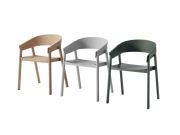 COVER ARM CHAIR muuto ムート チェア 椅子 木製 板座