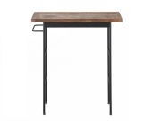 杉無垢材×アイアン鉄フレーム 小泉誠デザイン サイドテーブル 古家具 古民家 杉無垢材×アイアン鉄フレーム 小泉誠デザイン サイドテーブル 古