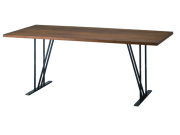 KADOダイニングテーブル H650/700 W1500～2000 クロテツ 杉山製作所／アイアン