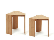 TRIANGLE STOOL 三角 スツール TEORI テオリ 竹 和 スタッキング